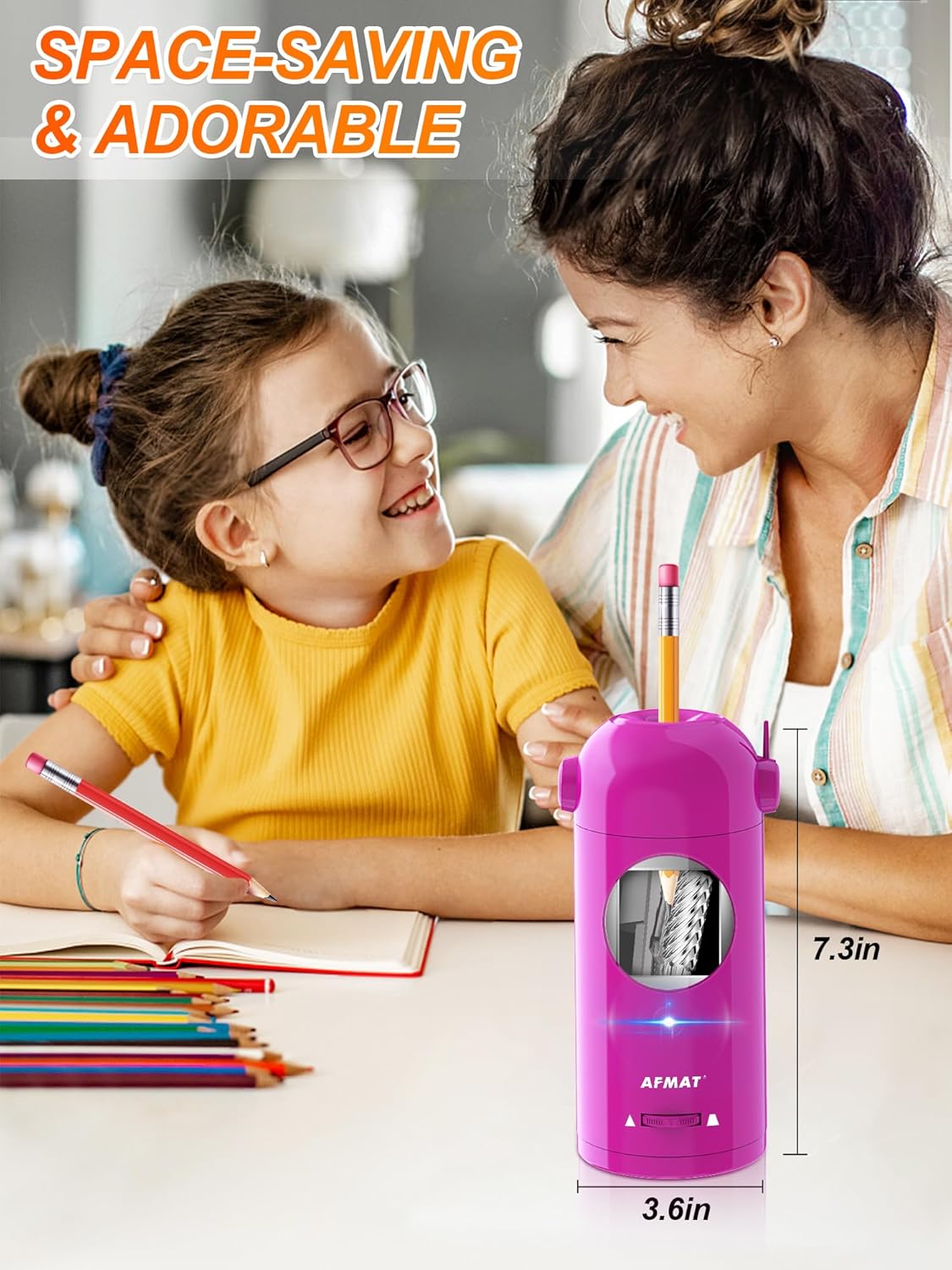 Taille-crayon électrique entièrement automatique AFMAT