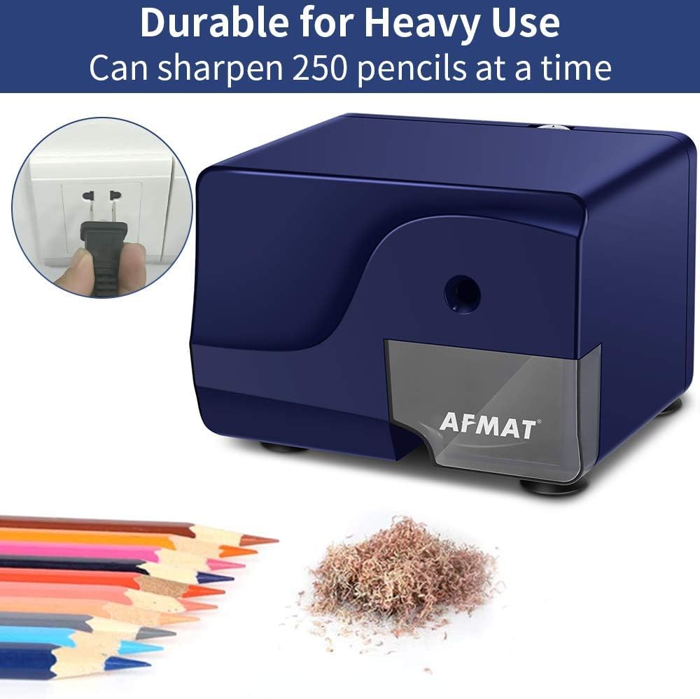 AFMAT Electric Pencil Sharpener, Heavy Duty Pencil Sharpeners