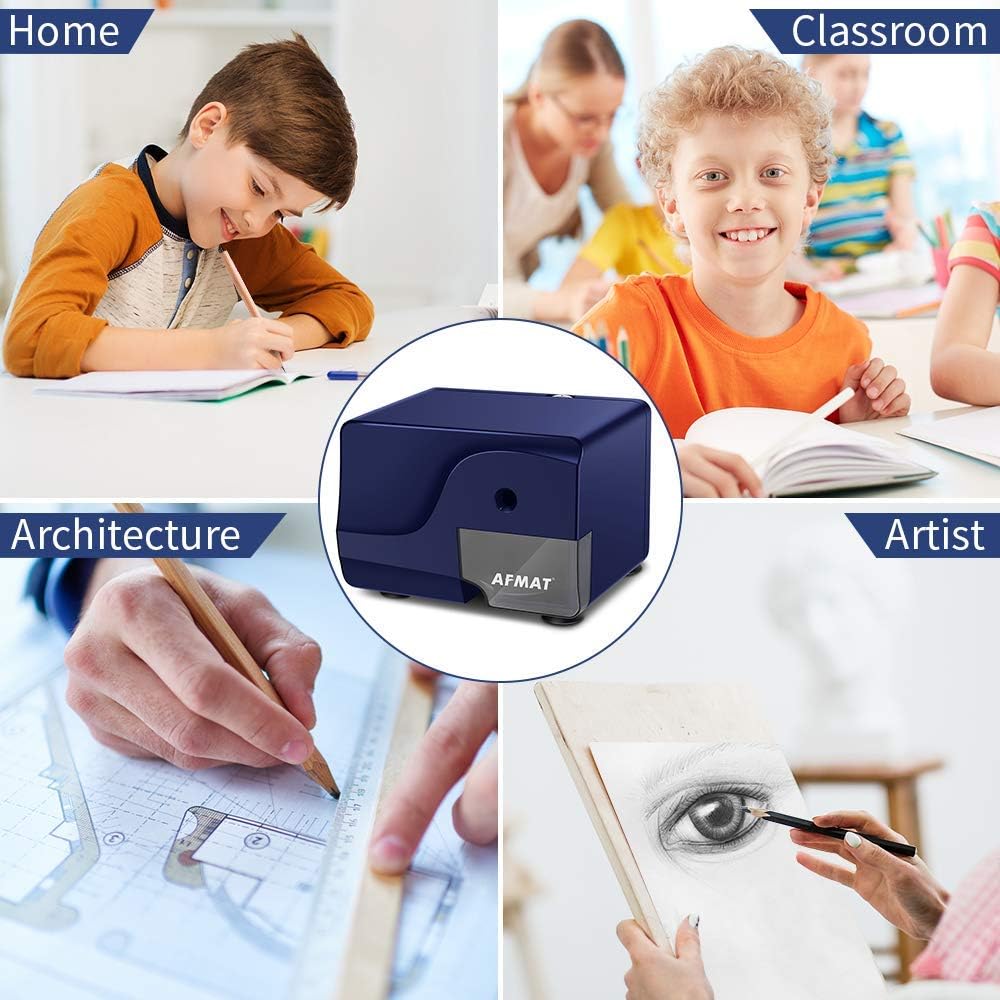 AFMAT Electric Pencil Sharpener, Heavy Duty Pencil Sharpeners