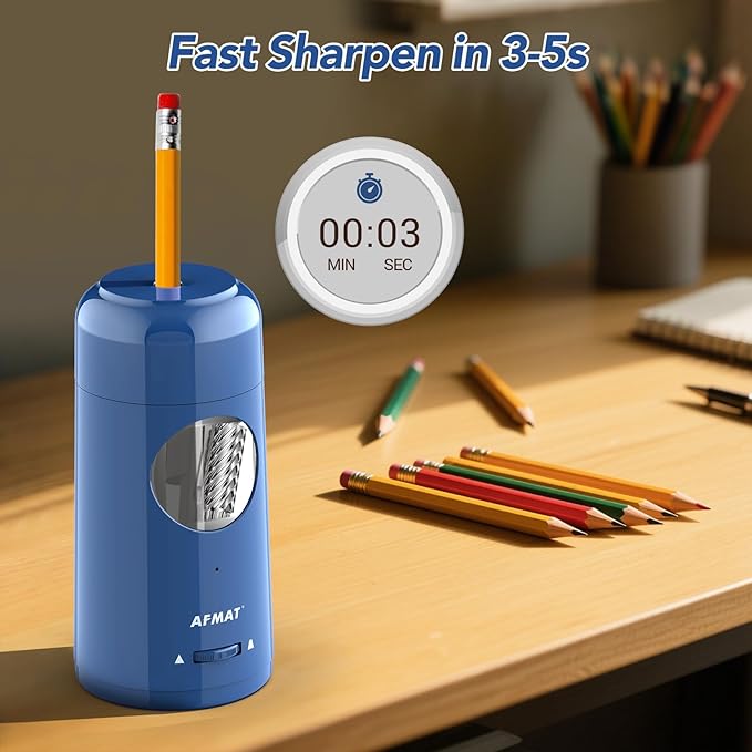 Rechargeable Automatic Electric Pencil Sharpener