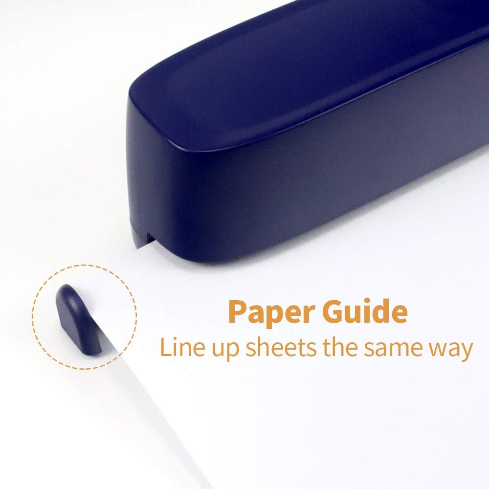 3 Hole Punch, AFMAT Electric Three Hole Punch Heavy Duty, 20-Sheet Punch Capacity