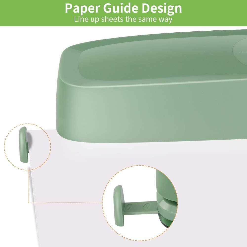 3 Hole Punch, AFMAT Electric Three Hole Punch Heavy Duty, 20-Sheet Punch Capacity