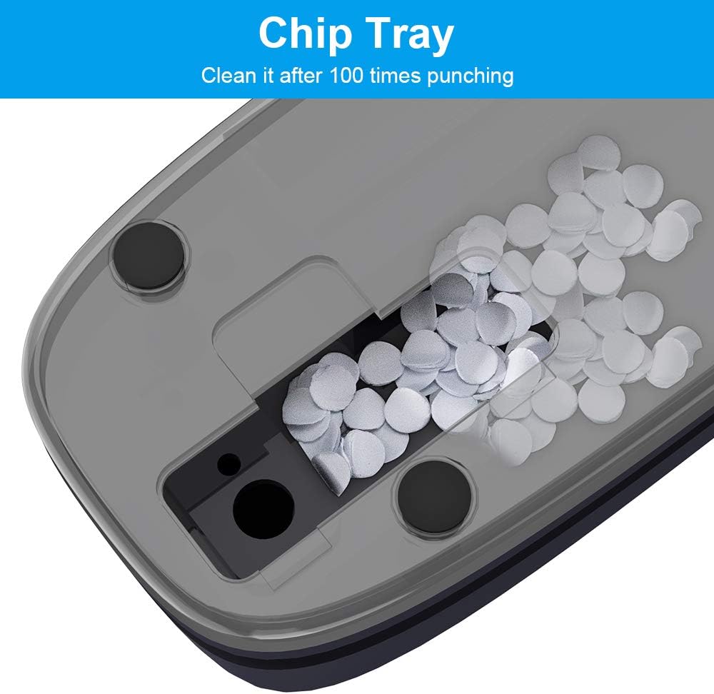 3 Hole Punch, AFMAT Electric Three Hole Punch Heavy Duty, 20-Sheet Punch Capacity