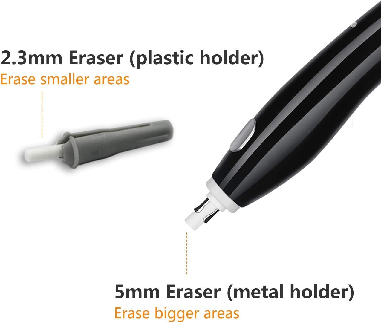 AFMAT Electric Eraser for Artists, AFMAT Rechargeable Electric Eraser Kit,140 Refills for Drafting, Electric Pencil Eraser - Battery Operated for Drawing Pencils, Crafts, Arts