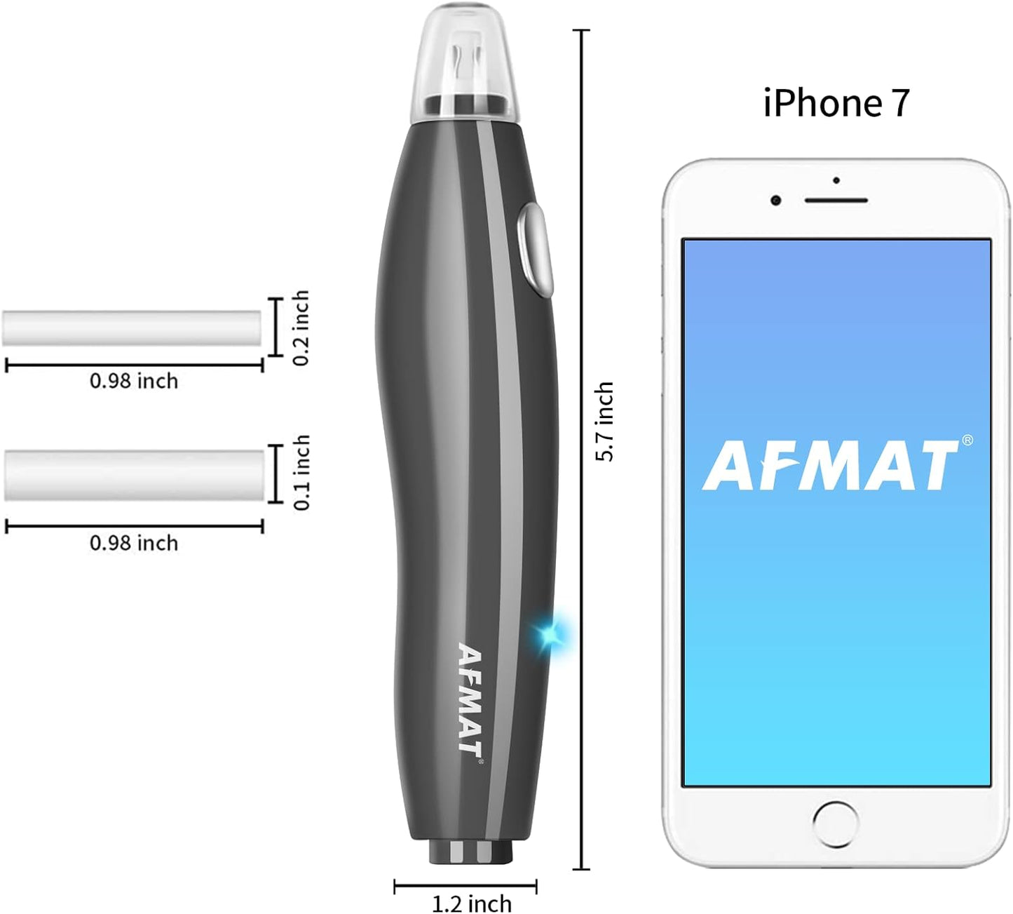 AFMAT Electric Eraser for Artists, AFMAT Rechargeable Electric Eraser Kit,140 Refills for Drafting, Electric Pencil Eraser - Battery Operated for Drawing Pencils, Crafts, Arts