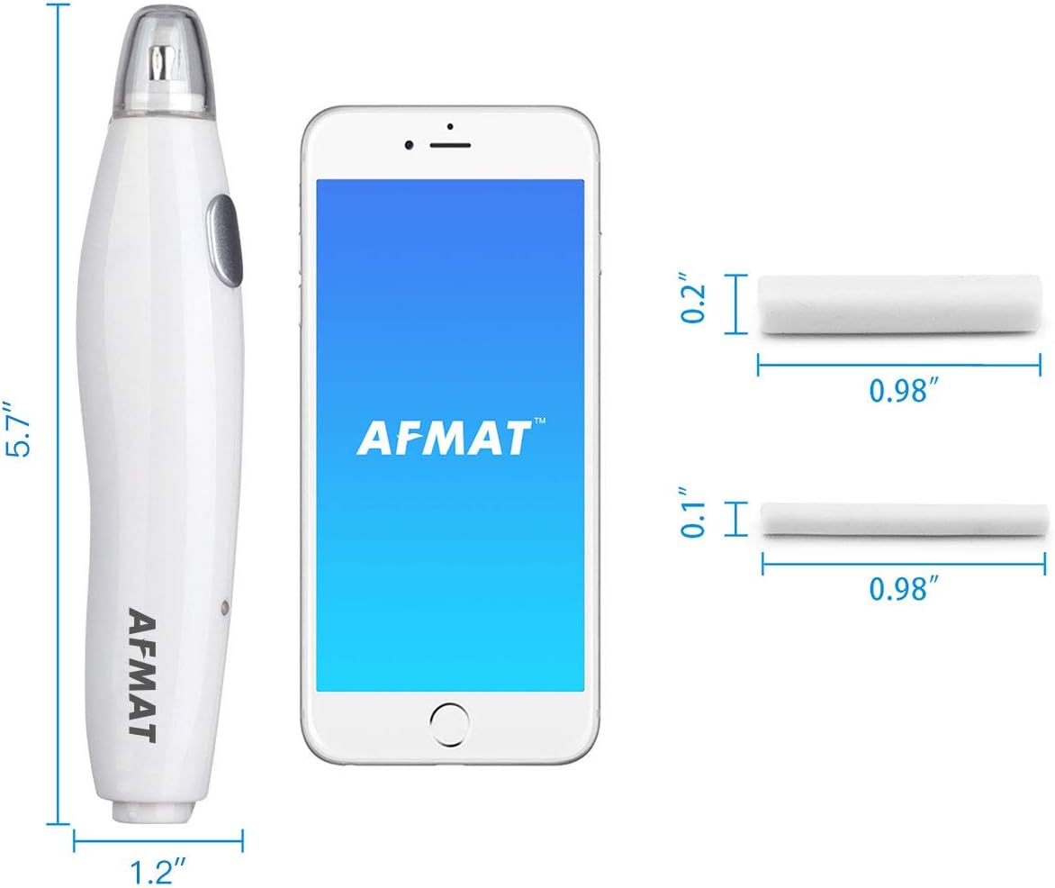 AFMAT Electric Eraser for Artists, AFMAT Rechargeable Electric Eraser Kit,140 Refills for Drafting, Electric Pencil Eraser - Battery Operated for Drawing Pencils, Crafts, Arts