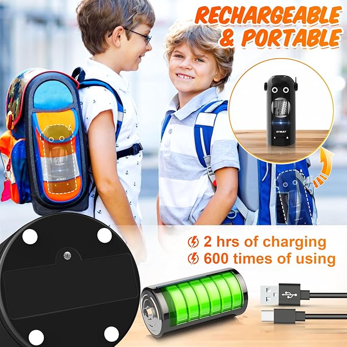 Available in Australia:AFMAT Electric Pencil Sharpener, Robot Pencil Sharpener for Colored Pencils 7-11.5mm,Model:PSX5RB(Green)
