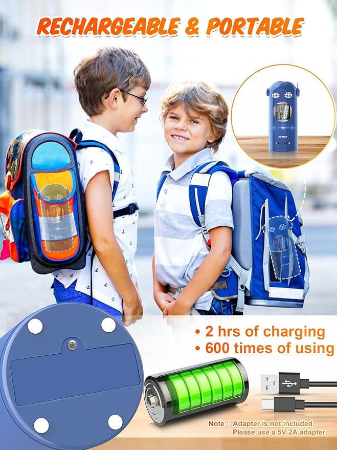 AFMAT PSX5EW Electric Pencil Sharpener Fully Automatic, Robot Pencil Sharpener for 7-11.5mm Pencils,Blue
