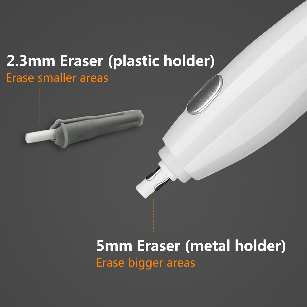 Electric Eraser Rechargeable with 140 Eraser Refills-EE03