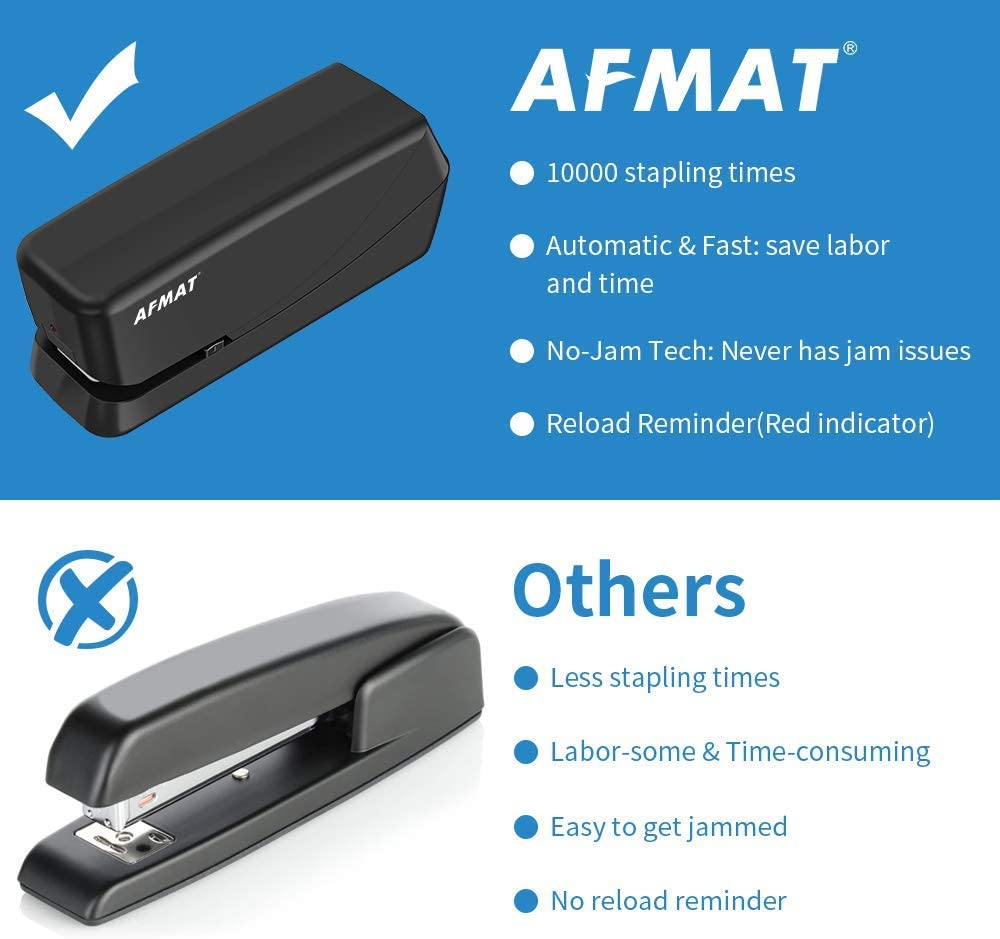 Electric Stapler, Heavy Duty Electric Stapler Desktop-ES01