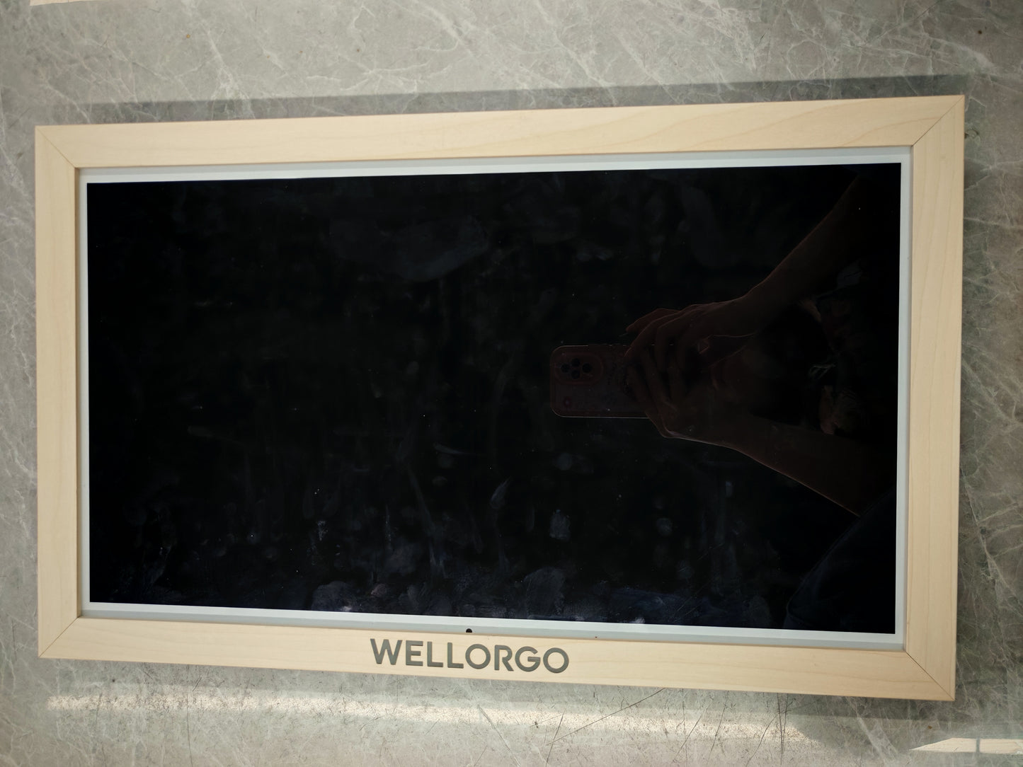 Wellorgo Digital Calendar, 21.5 Inch Wall Touch Screen Chore Chart Customizable Dashboard, Smart Electronic Calendar for Family Schedules Meal Planner Supports All Google Play Apps Wall Mount