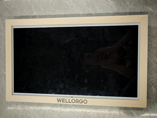 Wellorgo Digital Calendar, 21.5 Inch Wall Touch Screen Chore Chart Customizable Dashboard, Smart Electronic Calendar for Family Schedules Meal Planner Supports All Google Play Apps Wall Mount