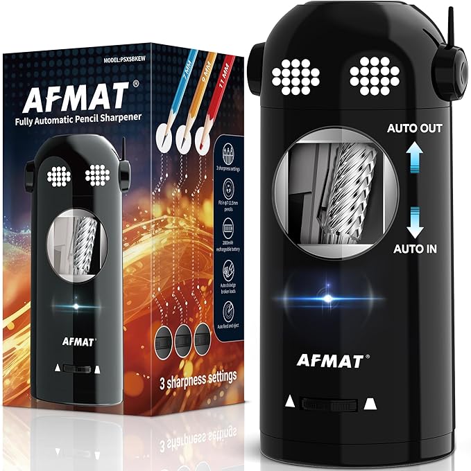 AFMAT Electric Pencil Sharpener Fully Automatic