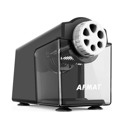 AFMAT 6-Hole Electric Pencil Sharpener Heavy Duty