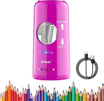 Rechargeable Automatic Electric Pencil Sharpener