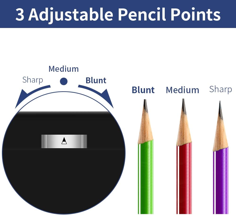 AFMAT Electric Pencil Sharpener, Heavy Duty Pencil Sharpeners