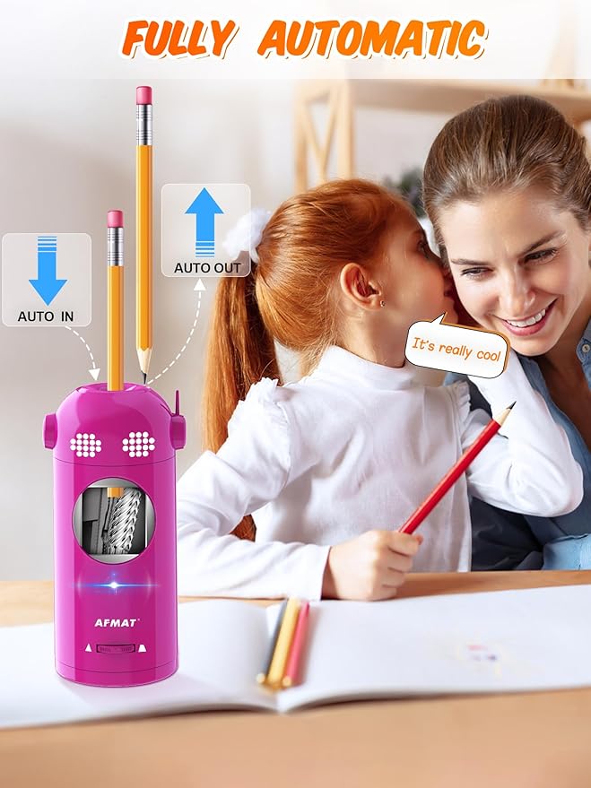 AFMAT Electric Pencil Sharpener Fully Automatic