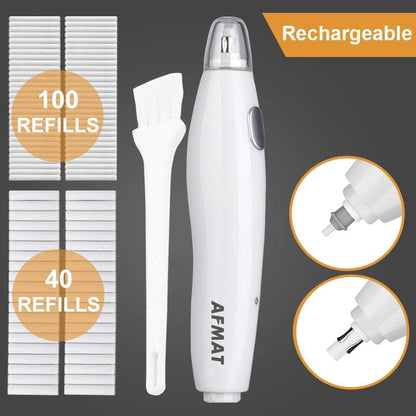 AFMAT Electric Eraser for Artists, AFMAT Rechargeable Electric Eraser Kit,140 Refills for Drafting, Electric Pencil Eraser - Battery Operated for Drawing Pencils, Crafts, Arts