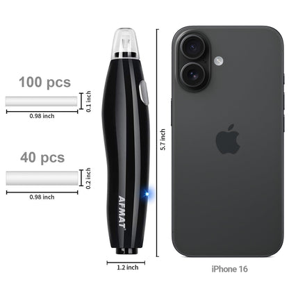 AFMAT EE04 Electric Rechargeable Electric Eraser Kit for Artists,140 Refills for Drafting