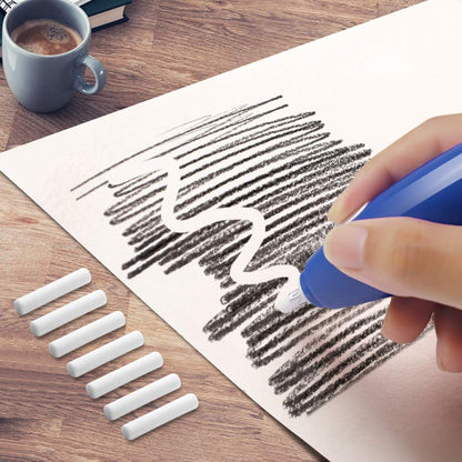 AFMAT EE15 Electric Rechargeable Electric Eraser Kit for Artists,140 Refills for Drafting