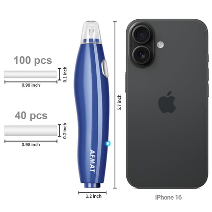 AFMAT EE04 Electric Rechargeable Electric Eraser Kit for Artists,140 Refills for Drafting