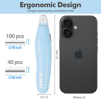 AFMAT EE04 Electric Rechargeable Electric Eraser Kit for Artists,140 Refills for Drafting