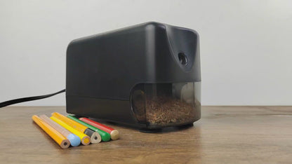 AFMAT Heavy Duty Electric Pencil Sharpener, Auto Stop Classroom Pencil Sharpeners for 6-11mm No.2/Colored Pencils