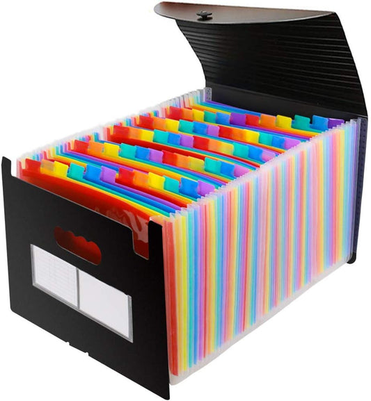 Accordian File Organizer, 60 Pockets Expanding File Folder-AF01