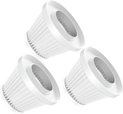 AFMAT Replacement Filters for Compressed Air Duster, 3 Packs A Set, Small Vacuum Cleaner 2-in-1 Air Duster Filters, AD08/AD10