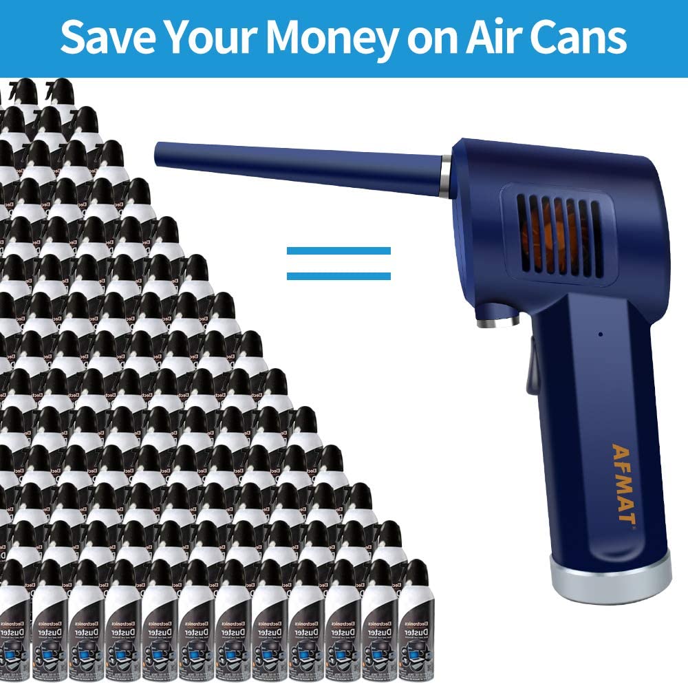 This powerful duster helps save money on compressed air