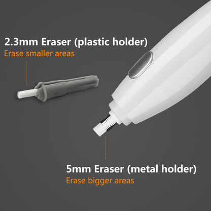 Electric Eraser Rechargeable with 140 Eraser Refills-EE03