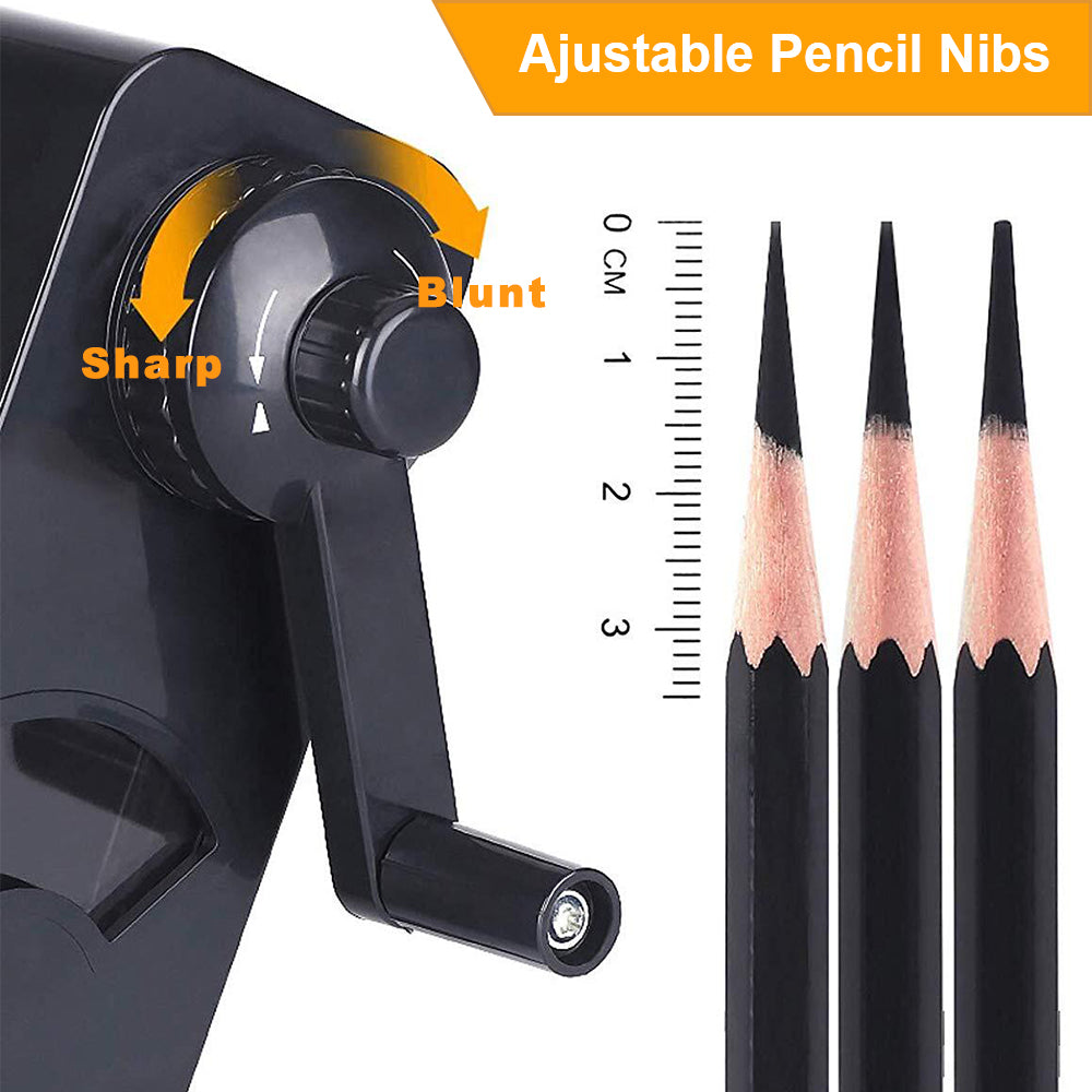 Long Point Manual Pencil Sharpener, for 6-8.2mm-PS10