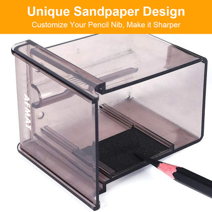 AFMAT Long Point Pencil Sharpener, 8-20mm Long Pencil Nibs