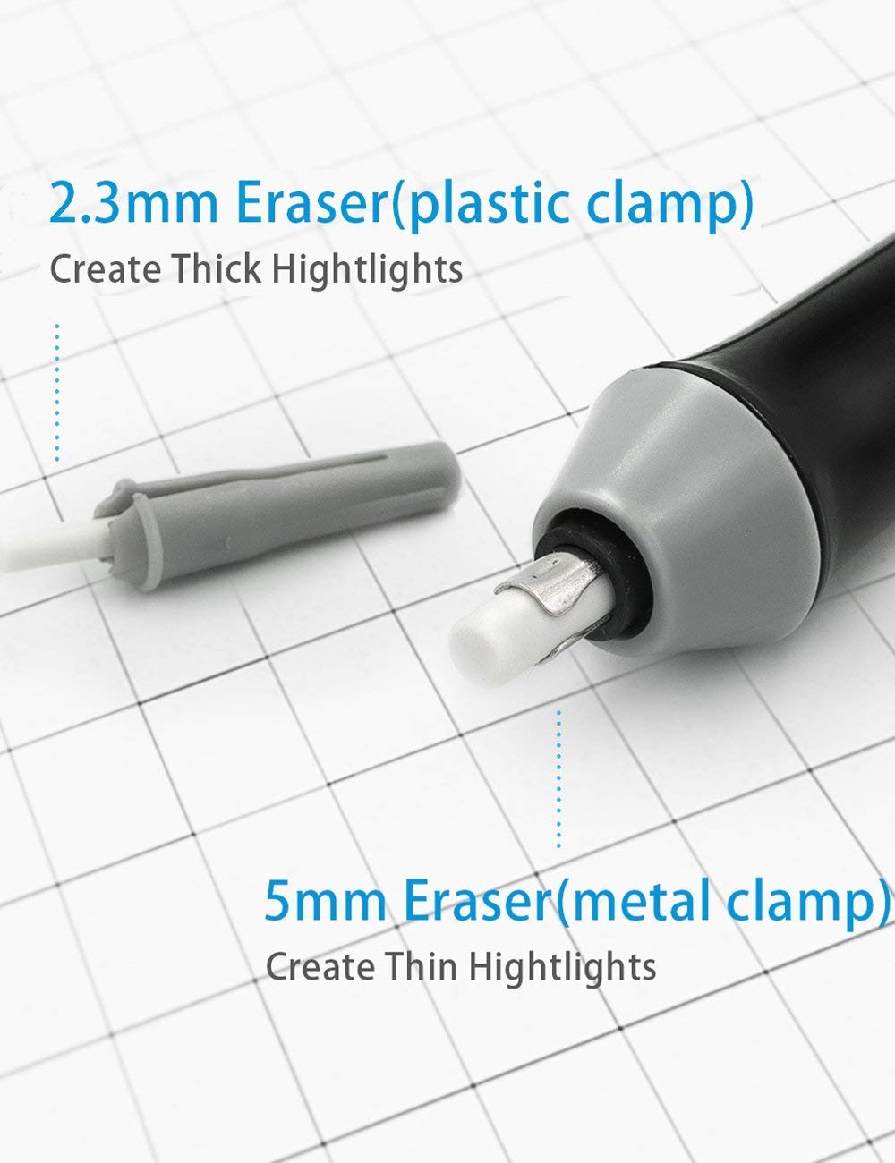 Mua AFMAT Electric Eraser, Electric Erasers for Artists, 200 Refills,  Drafting Brush, Battery Operated Eraser for Sketching Pencils/Drafting  Pencils/Graphite Pencils/Arts/Crafts-Detailor Tool trên  Mỹ chính  hãng 2024