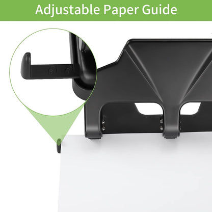 Heavy Duty 3 Hole Punch, 40-Sheet Heavy Duty Paper Punch