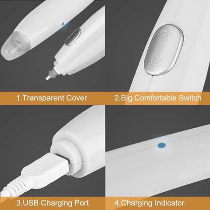 Electric Eraser Rechargeable with 140 Eraser Refills-EE03