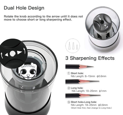 Long Point Electric Pencil Sharpener-PSB06