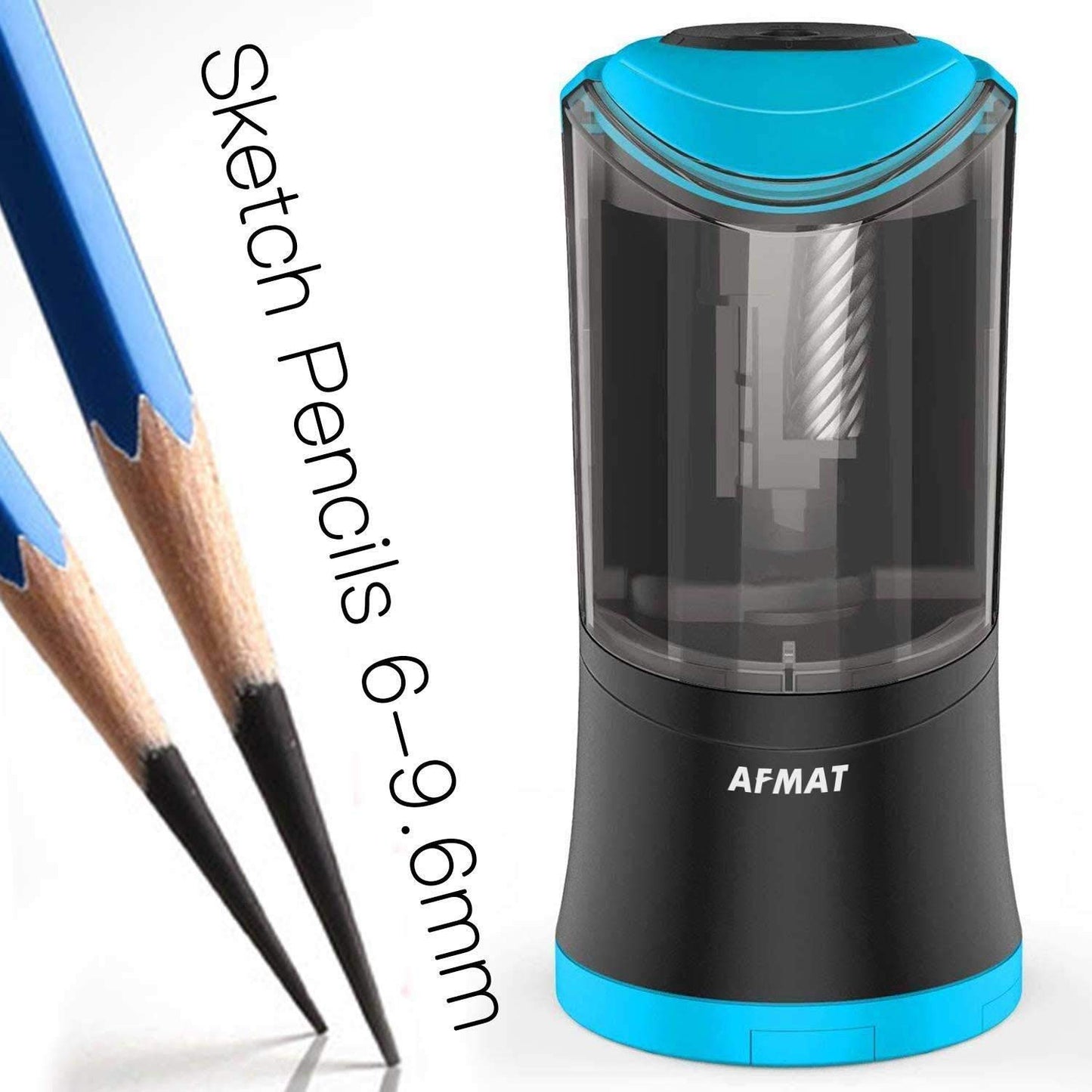 Long Point Electric Pencil Sharpener for 6-9.6mm Pencils-PS09