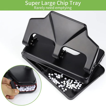 Heavy Duty 3 Hole Punch, 40-Sheet Heavy Duty Paper Punch